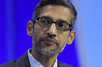caption: Google Chief Executive Officer Sundar Pichai sent an email to staff on Tuesday saying Gemini's release was unacceptable.