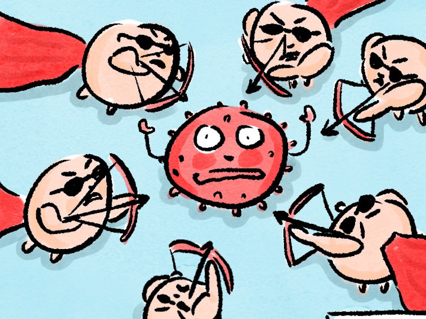 How the mRNA vaccine protects you against COVID-19.