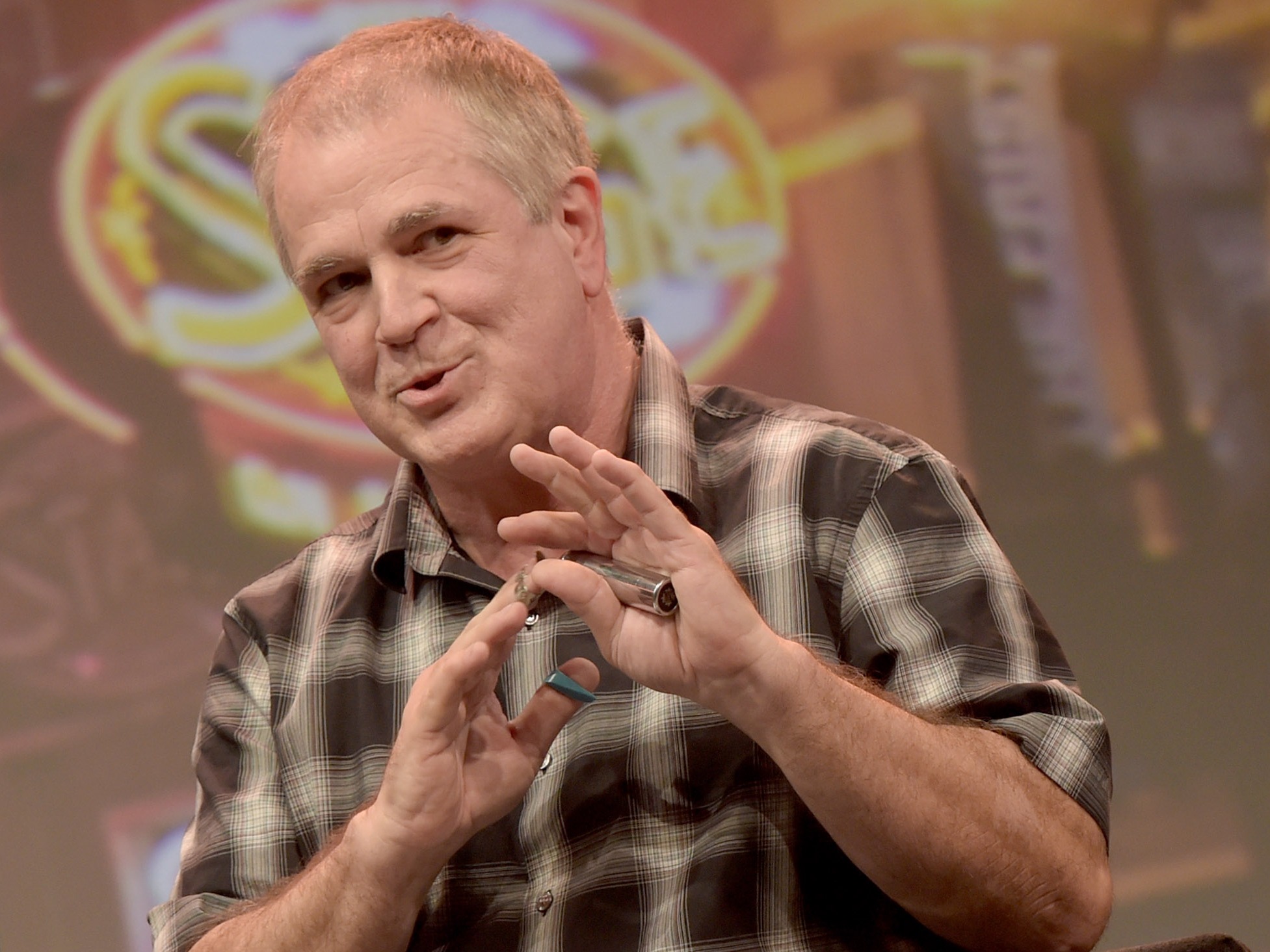 caption: Paul Franklin performs at the National Association of Music Merchants in 2014 in Nashville, Tenn.