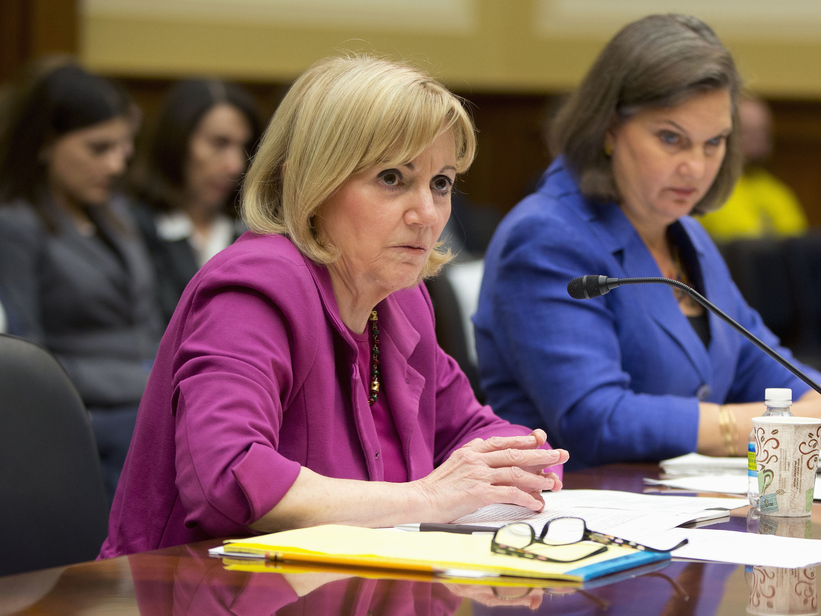 caption: Former Ambassador to Egypt Anne Patterson's nomination for a top Pentagon job was withdrawn following smear attacks published on alt-right websites loyal to Trump.