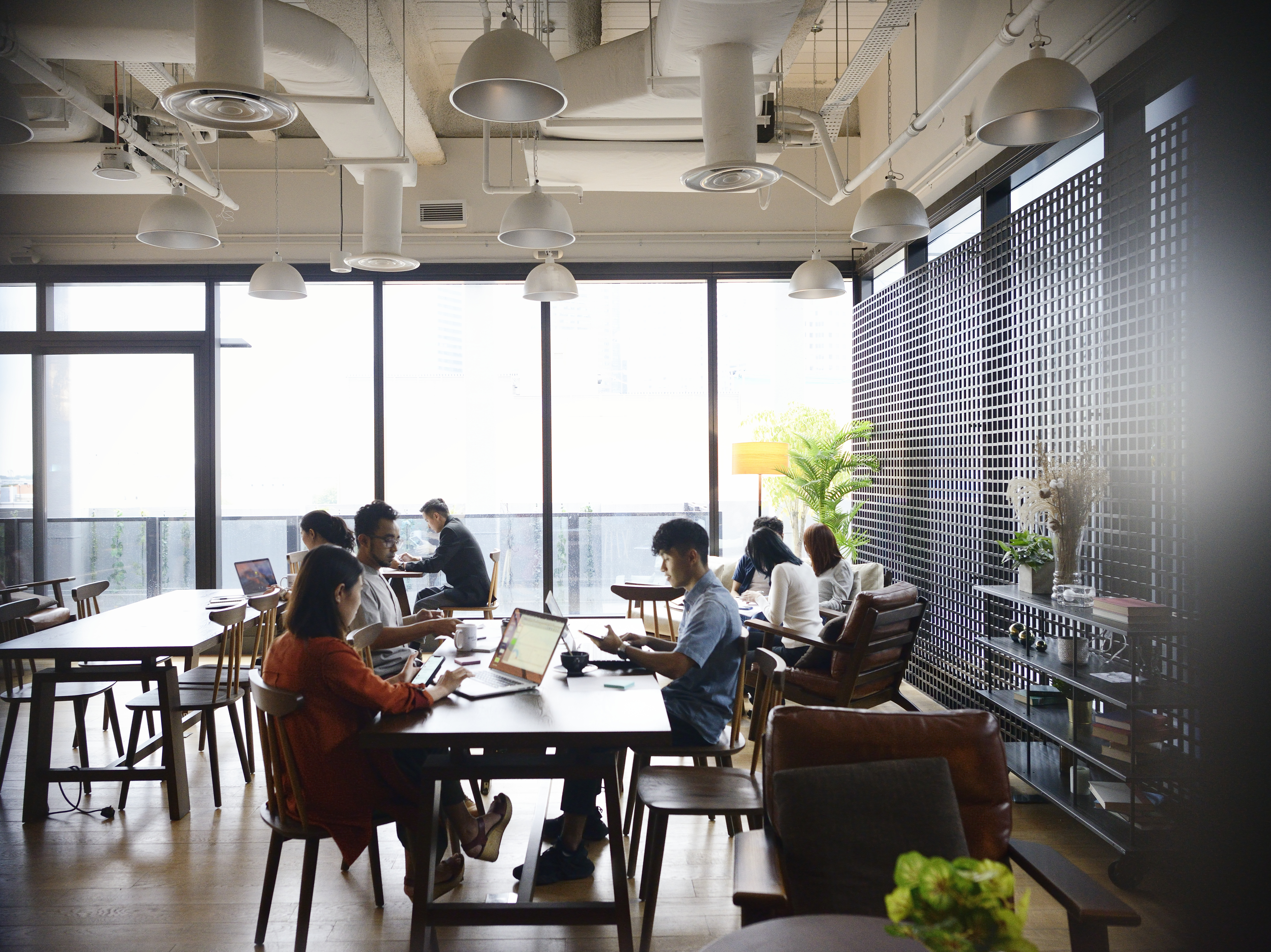 Group of people working