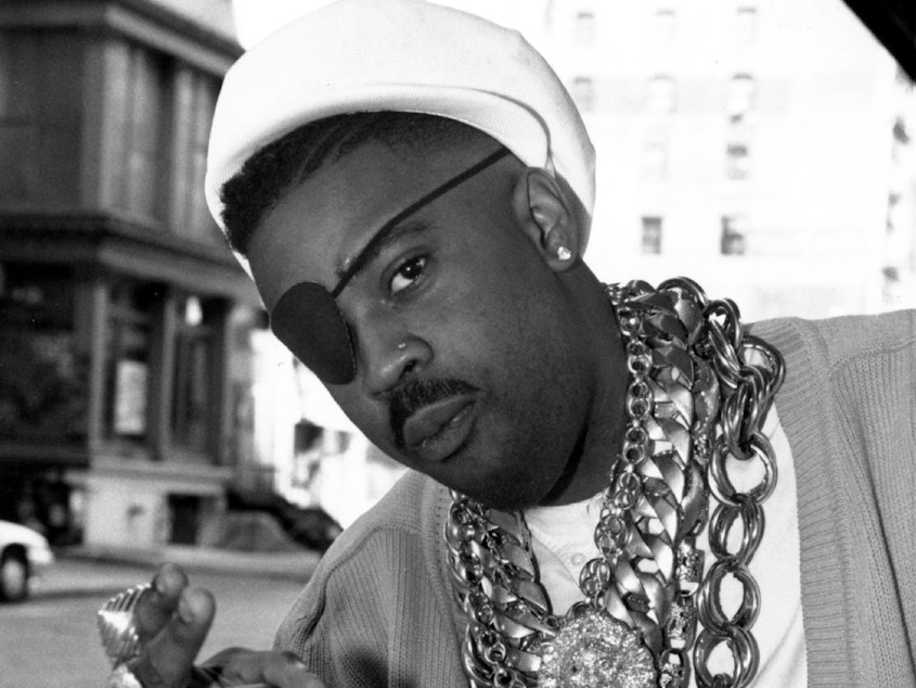 caption: Slick Rick released his debut album <em>The Great Adventures of Slick Rick </em>in 1988.