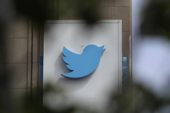 caption: Twitter's office building in San Francisco seen in July 2019. The company announced Wednesday it will allow relatives to archive the accounts of deceased loved ones.