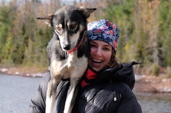 caption: Rookie musher Blair Braverman and her dogs will compete in the Iditarod Trail Sled Dog Race, traveling more than 900 miles across Alaska from Anchorage to Nome and facing subzero temperatures and challenging trails.