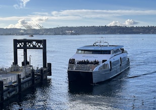 caption: The King County water taxi between Vashon Island and downtown Seattle is adding eight new weekday afternoon sailings starting Monday, July 1. 