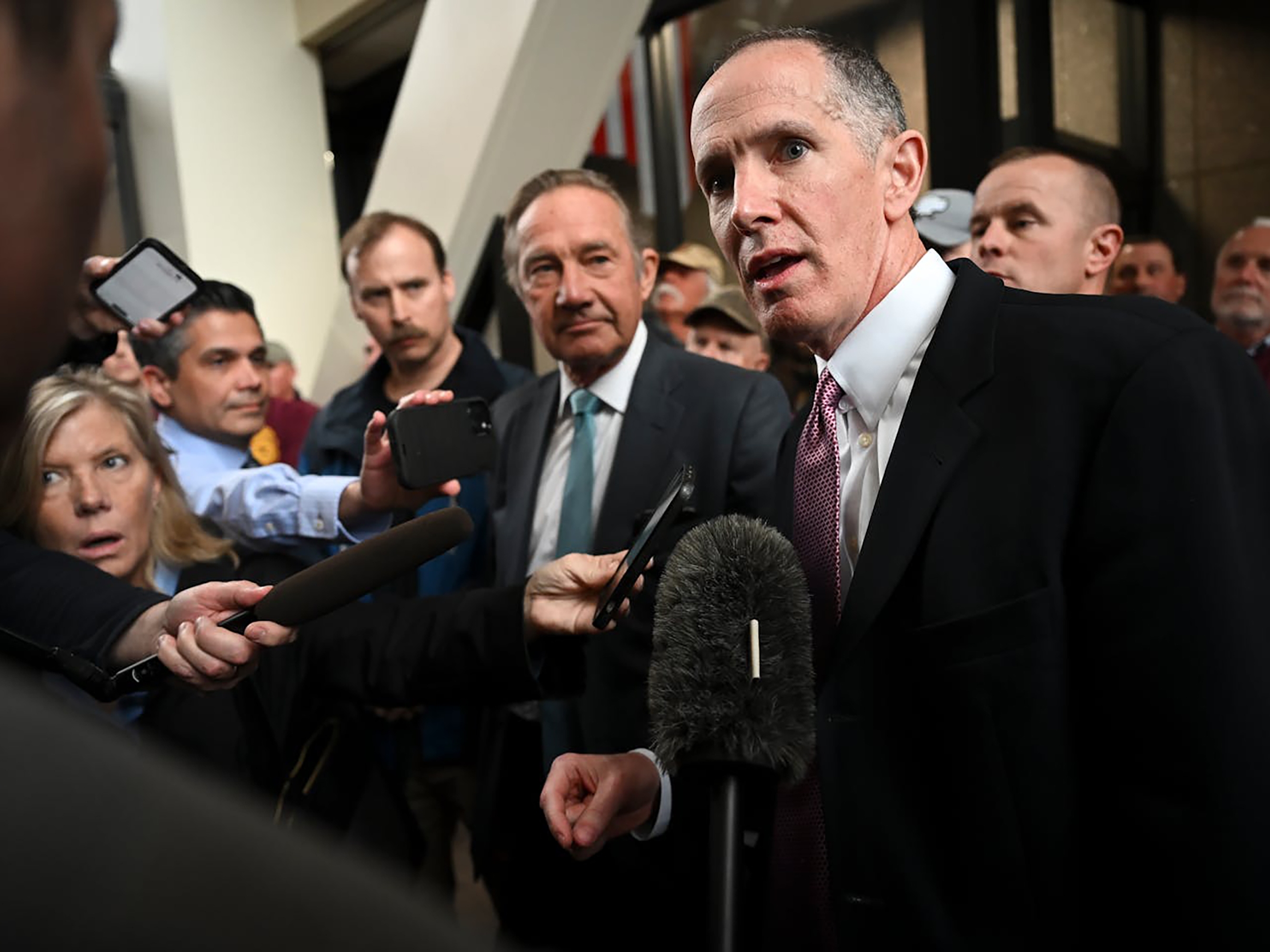 caption: Chris Madel has ended his bid to be the GOP candidate for Minnesota governor, saying he is unable to support "national Republicans' stated retribution on the citizens of our state."