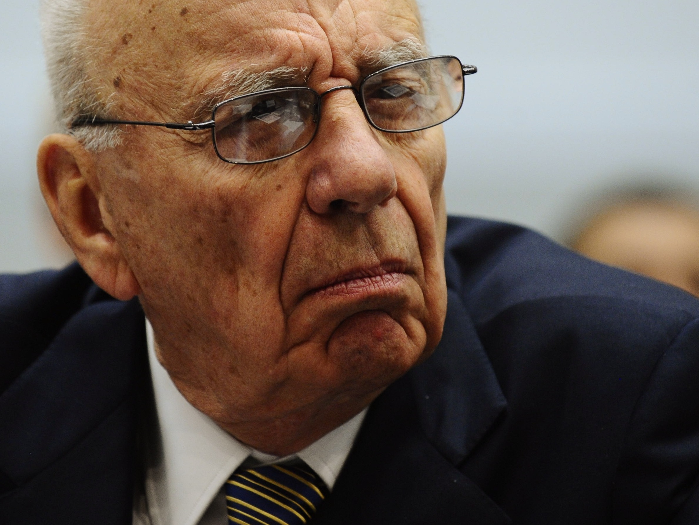 caption: Rupert Murdoch is no stranger to scrutiny.