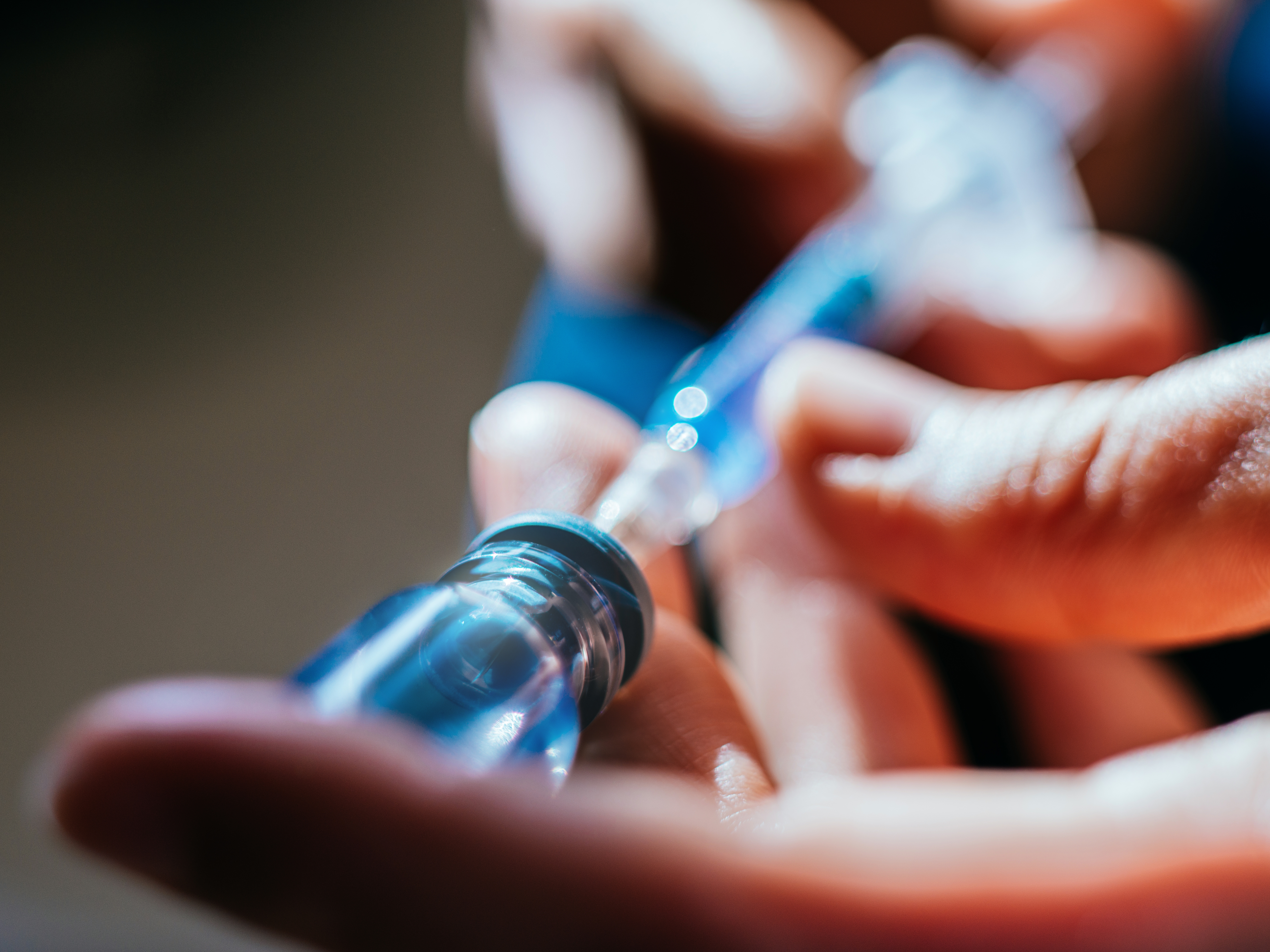 caption: Cheaper copycat versions of blockbuster weight loss drugs are flooding the market.