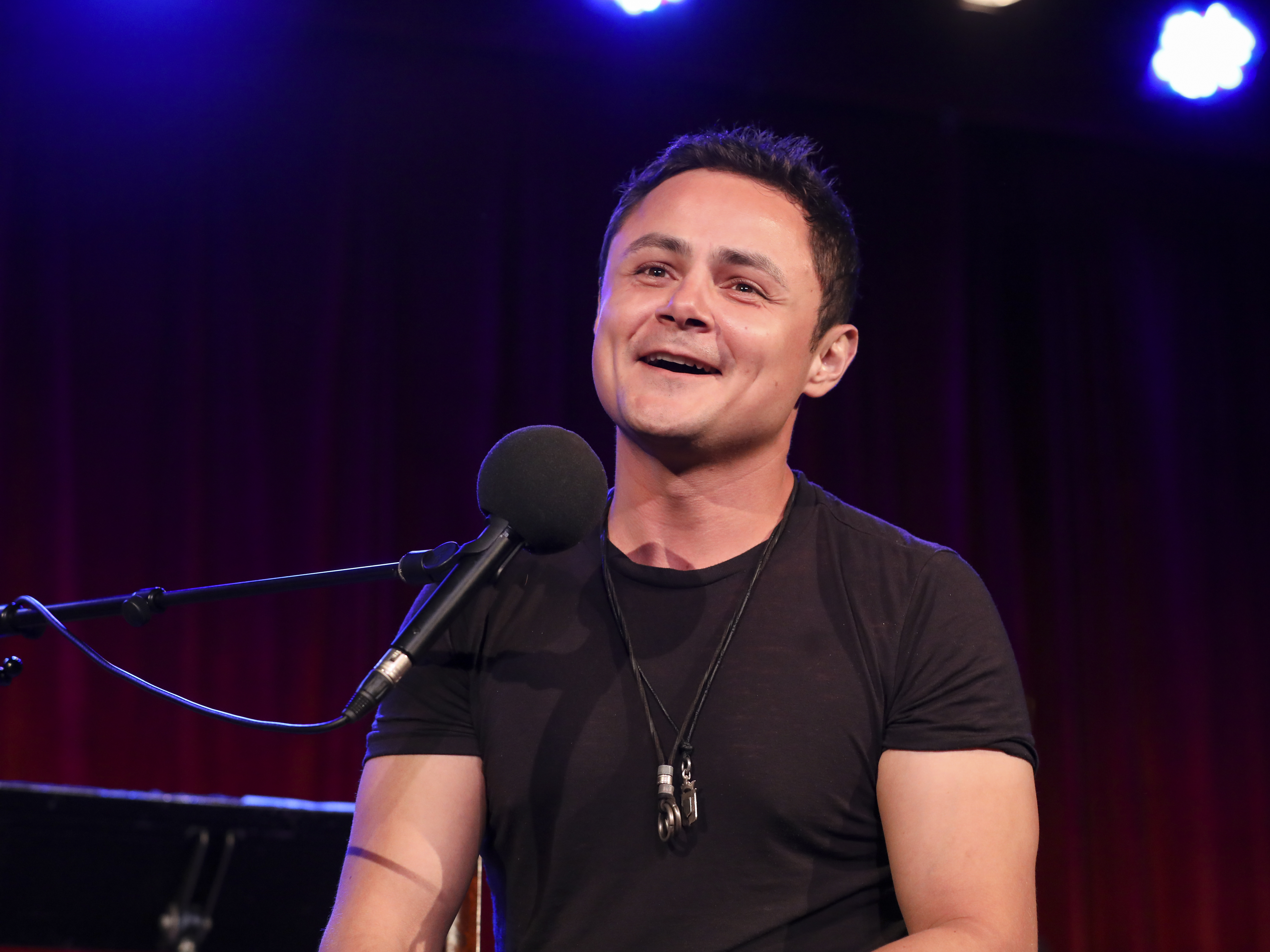 caption: Arturo Castro on <em>Ask Me Another</em> at the Bell House in Brooklyn, New York.