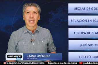 caption: Former Univision anchor and reporter Jaime Méndez now produces his own Spanish-language newscast, Jaime Méndez News, on Facebook, Instagram, and YouTube. 