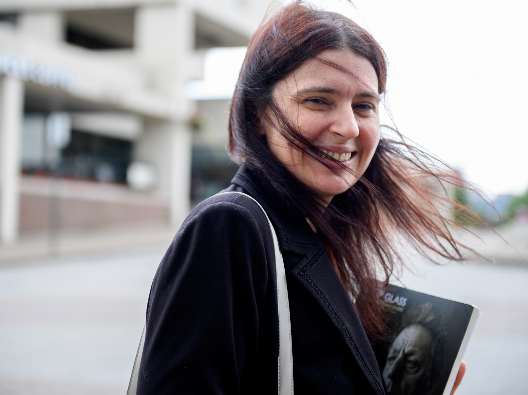 caption: Janjic, on the campus of Duquesne University.