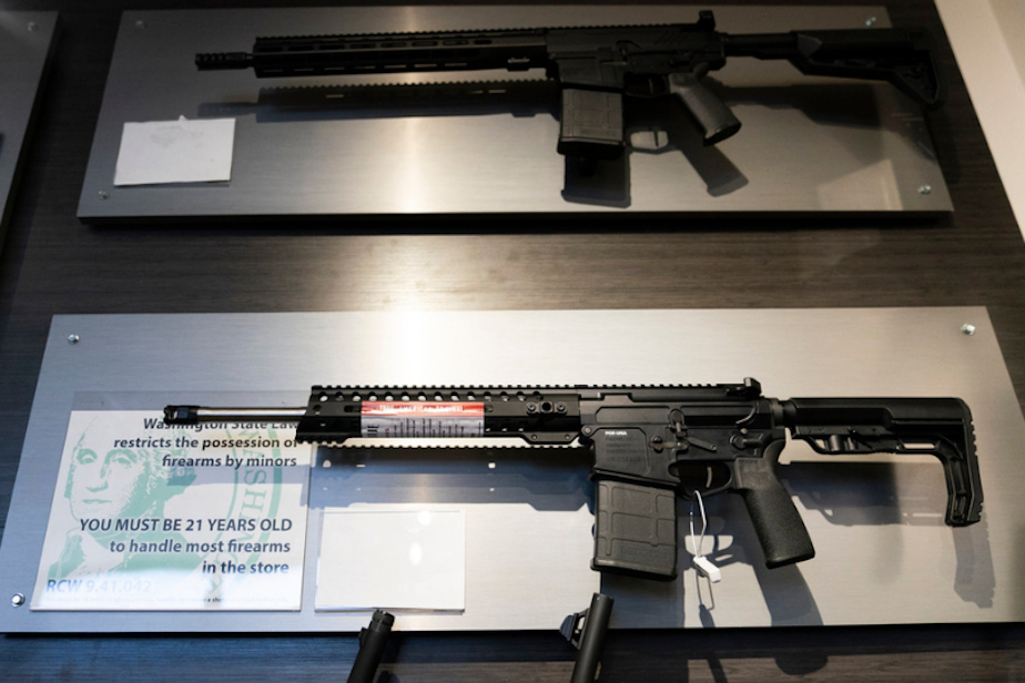 KUOW - One legal challenge to Washington's 'assault weapons' ban fails in  court