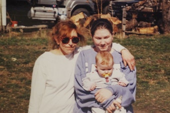 caption: Carolyn DeFord, is pictured with her daughter and mother, Leona Kinsey, in La Grande, Ore., in their last photograph together before Kinsey disappeared in October 1999.