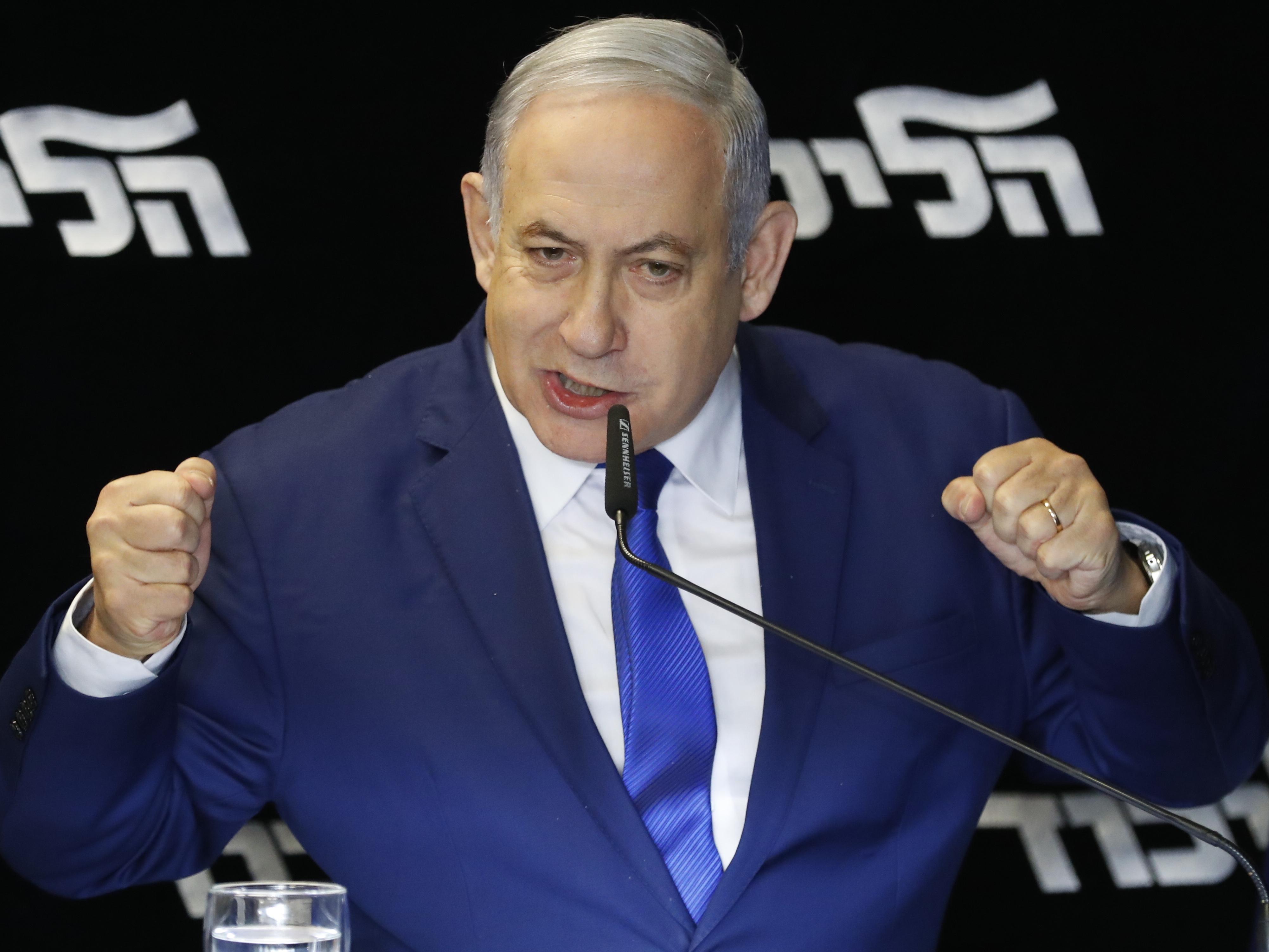 caption: Israeli Prime Minister won a decisive victory to remain the leader of the Likud Party — and he's now promising more concessions from the U.S., as Israel prepares to hold a general election in March.