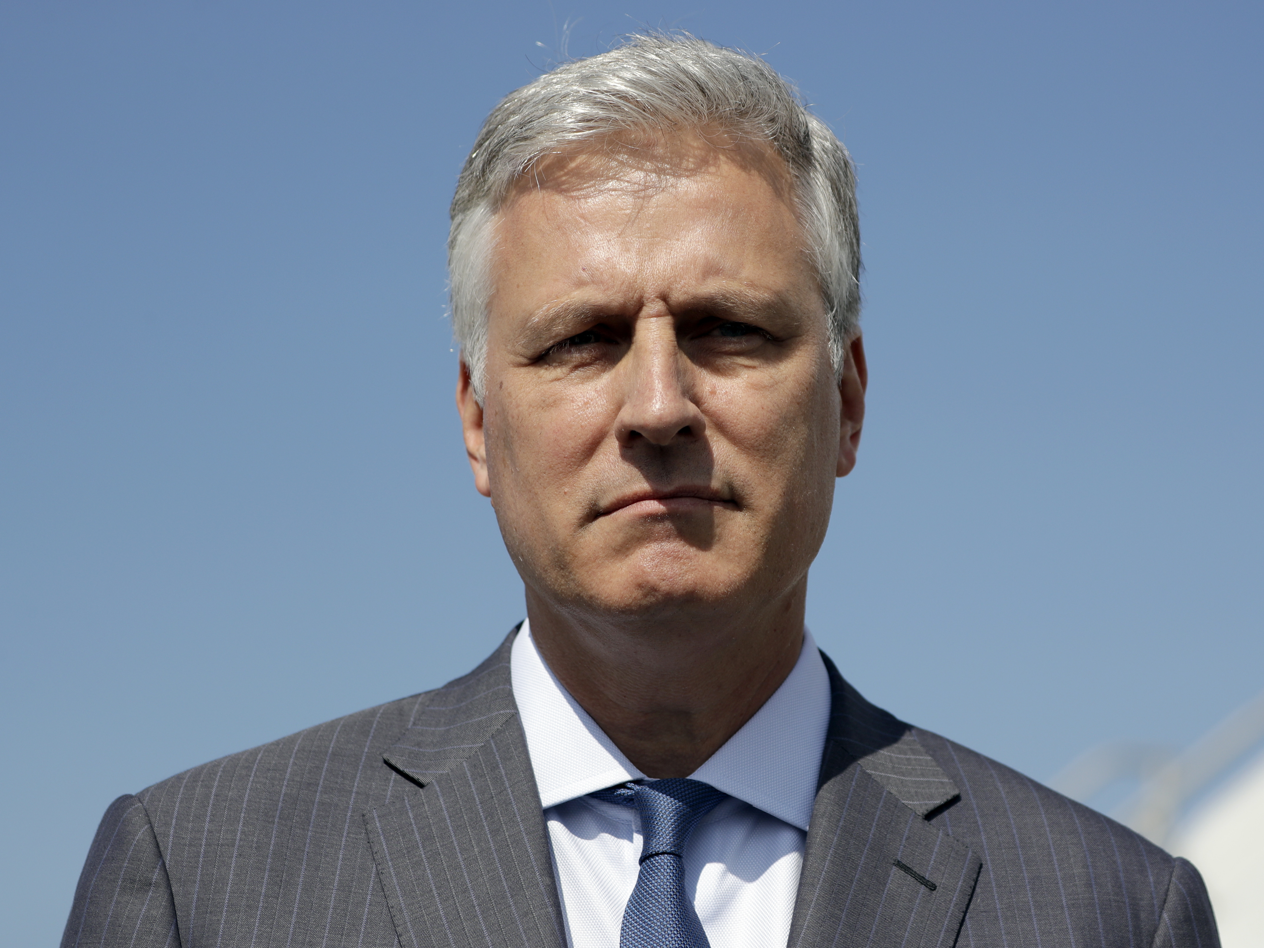 caption: National security adviser Robert O'Brien, is defending the Trump administration's decision to order a drone strike against Iran's top military commander.