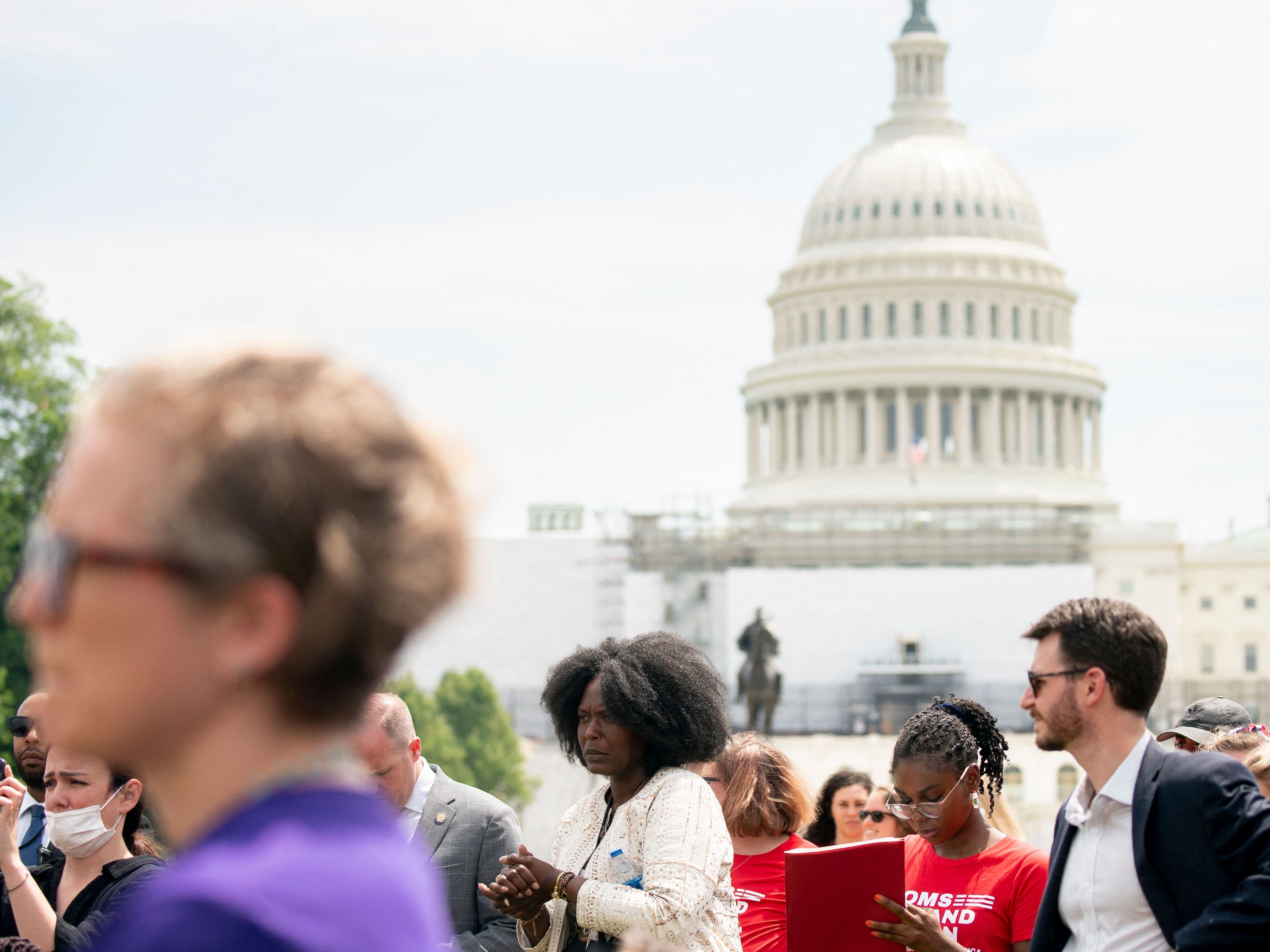 caption: Activists are calling on lawmakers to take action on gun control reform, following a number of mass shootings across the US.