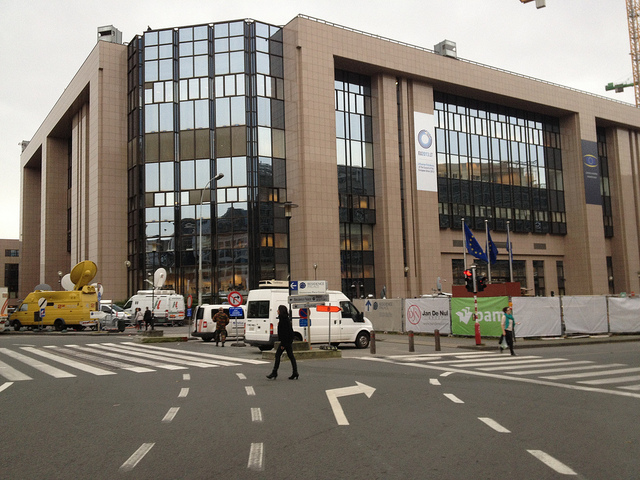 caption: Today is the second summit day in Brussels for the European Union Council. NSA spying has been a key topic of discussion.