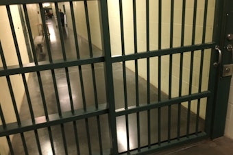 caption: Washington and Oregon both exceeded the national average rate of suicides among jail inmates from 2000 to 2019, according to a report by the Bureau of Justice Statistics.