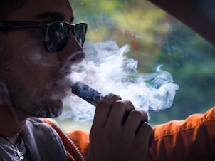 caption: Vaping has been linked to a cluster of hospitalizations in Wisconsin, Illinois and Minnesota.