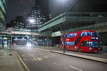 A lesbian couple was attacked on a douple-decker London bus late last month.