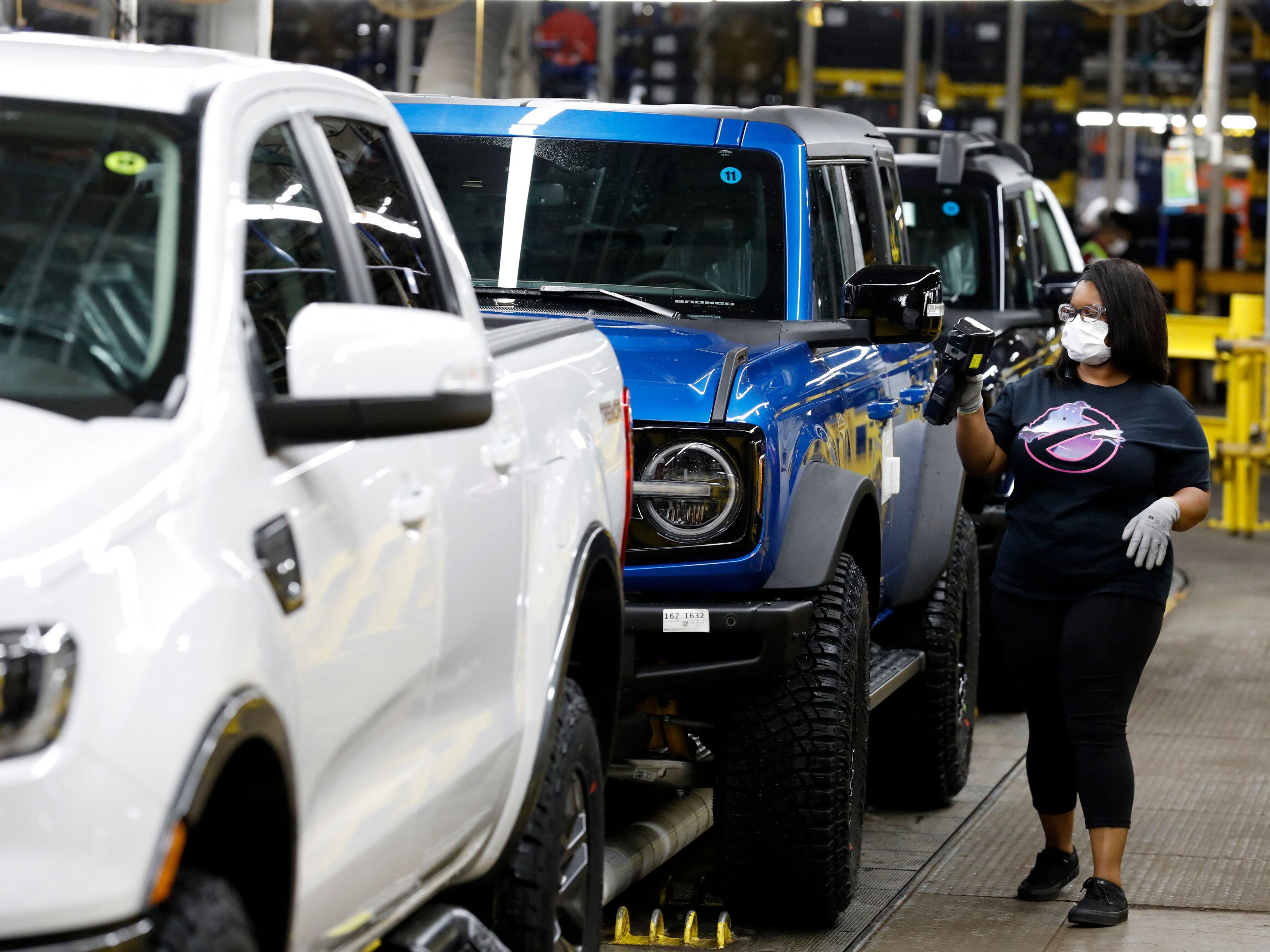 caption: Since the 1960s, the U.S. has charged a 25% tariff on imported pickup trucks. The extra protection from foreign competition encouraged U.S. automakers to concentrate on pickup trucks while largely ceding the market for cheaper, smaller vehicles.