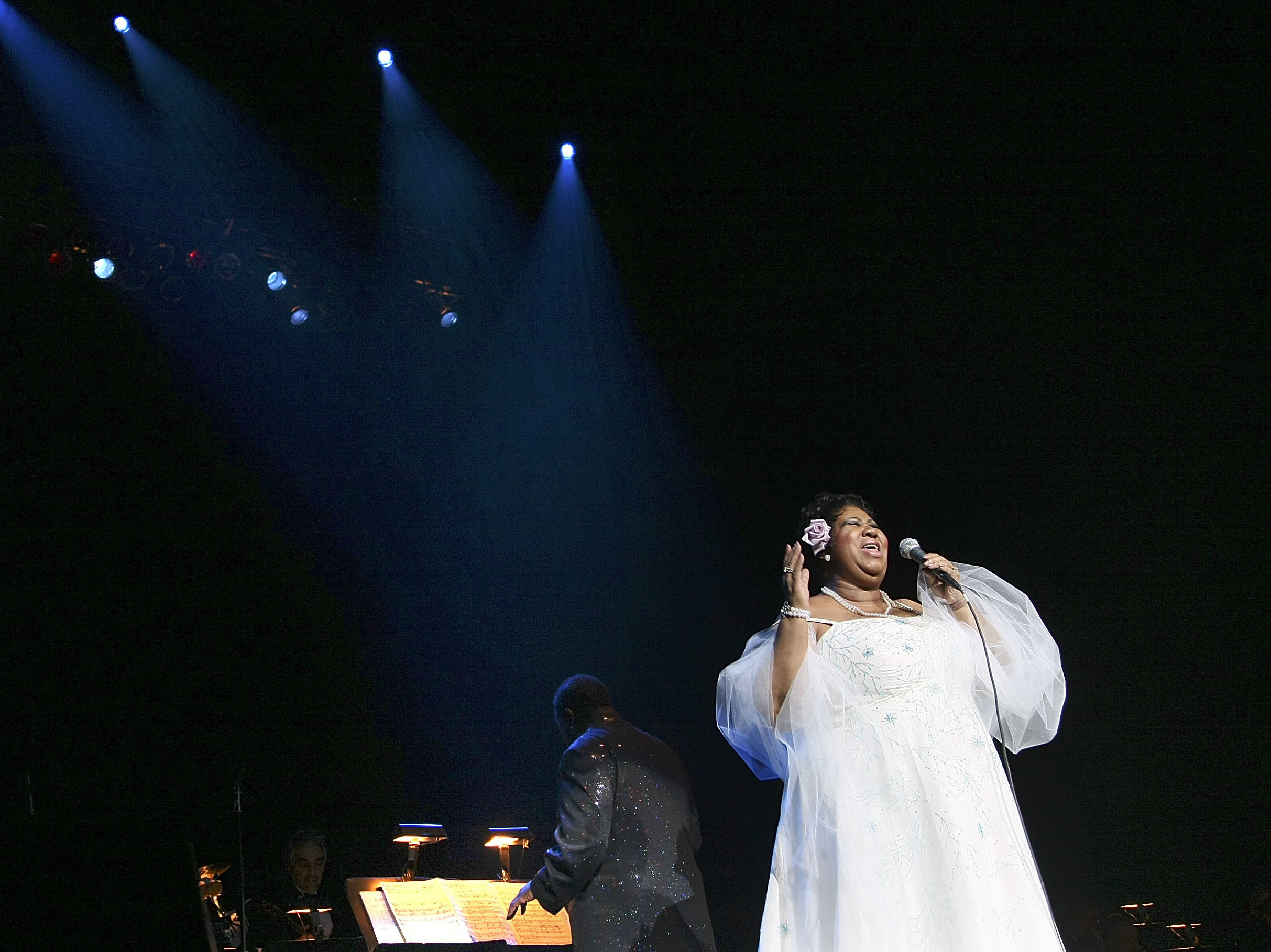 caption: Aretha Franklin's music regularly disclosed a vulnerability and insecurity residing within the head that wore the "Queen of Soul" crown.