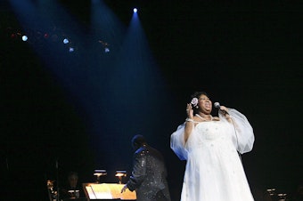 caption: Aretha Franklin's music regularly disclosed a vulnerability and insecurity residing within the head that wore the "Queen of Soul" crown.