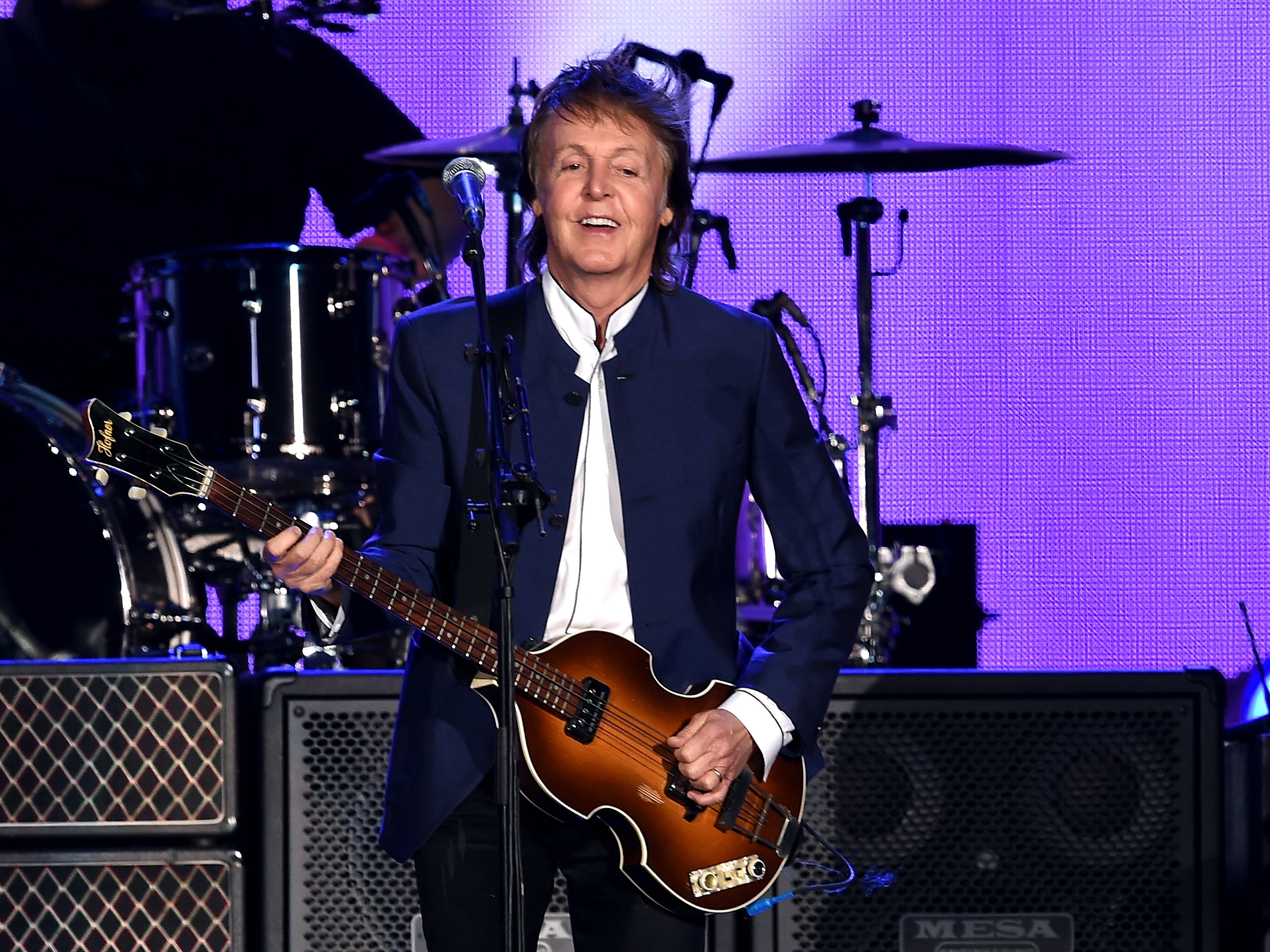 caption: Musician Paul McCartney performs during Desert Trip at the Empire Polo Field on Oct. 15, 2016, in Indio, Calif.