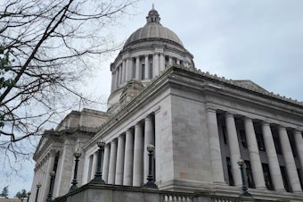 caption:  The Washington Legislative Building, Feb. 16, 2024. 