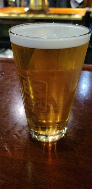 caption: A beer at Hales Ale