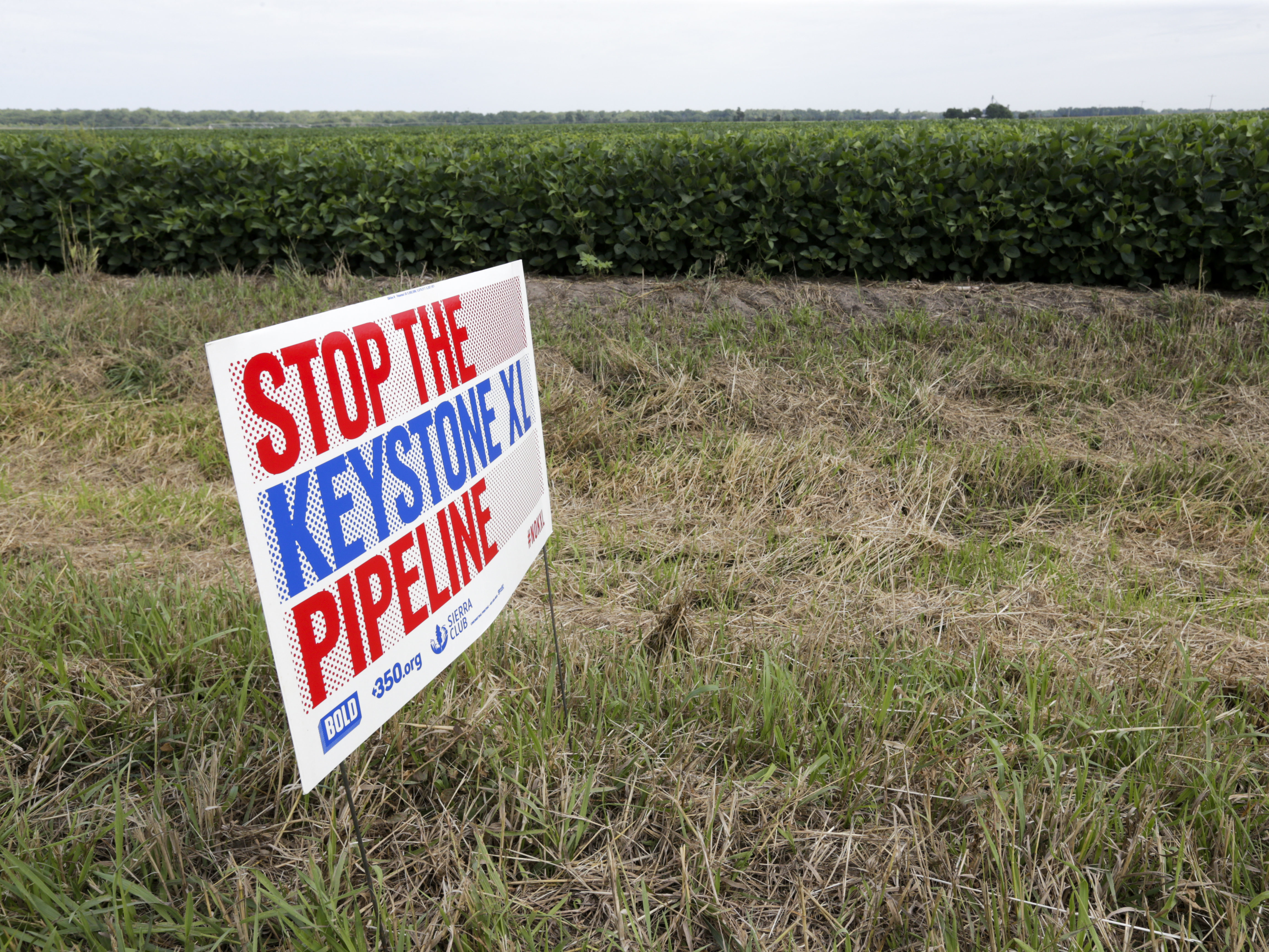 caption: After a decade of protests in Nebraska and elsewhere, TC Energy has committed to building the controversial Keystone XL pipeline.