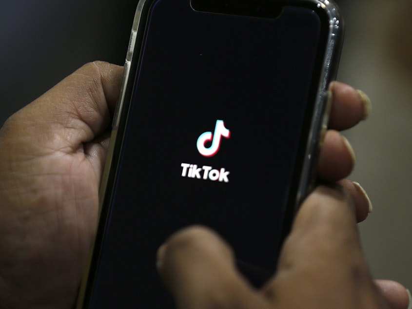 caption: The White House and Congress are increasingly clamping down on TikTok, the Chinese-owned video-sharing app that is a sensation among teenagers and 20-somethings. Officials fear the app could be used as a spy tool.