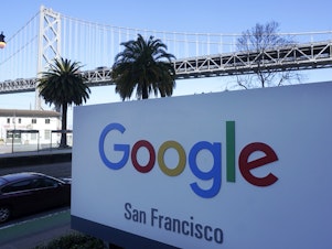 caption: Google said Monday it agreed to pay $700 million to settle an anti-trust case brought by a group of states focused on the tech giant's powerful app store.