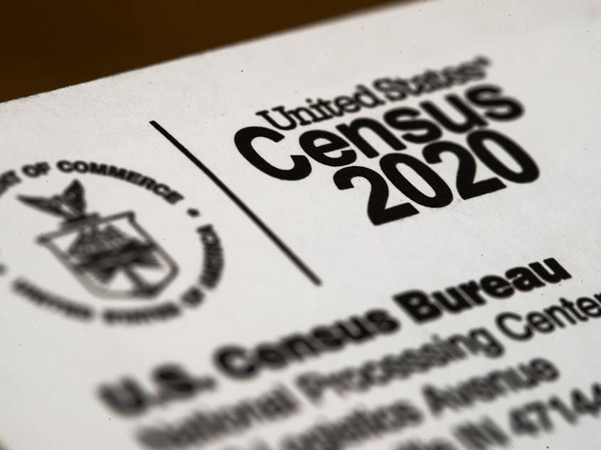 caption: The Census Bureau says it will continue its relaunch of limited field operations for the 2020 census next week in some rural communities in nine states.