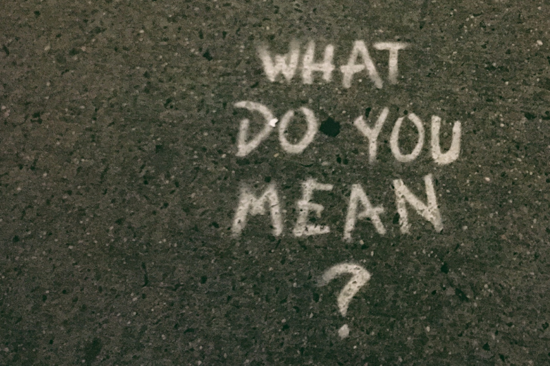 what do you mean sign chalk 