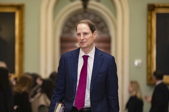 caption: Senator Ron Wyden, D-Ore., chairs the Senate Finance panel and negotiated the bipartisan tax framework with his House counterpart - Rep. Jason Smith, R-Missouri,