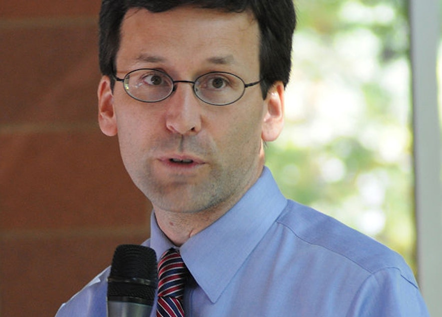 caption: Washington Attorney General Bob Ferguson