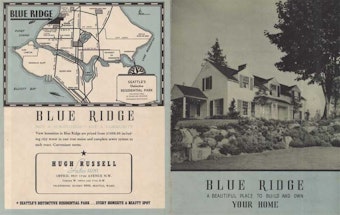 caption: Seattle's Blue Ridge neighborhood was developed by William and Bertha Boeing through a federal loan guarantee that required homes be sold and occupied only by white people.