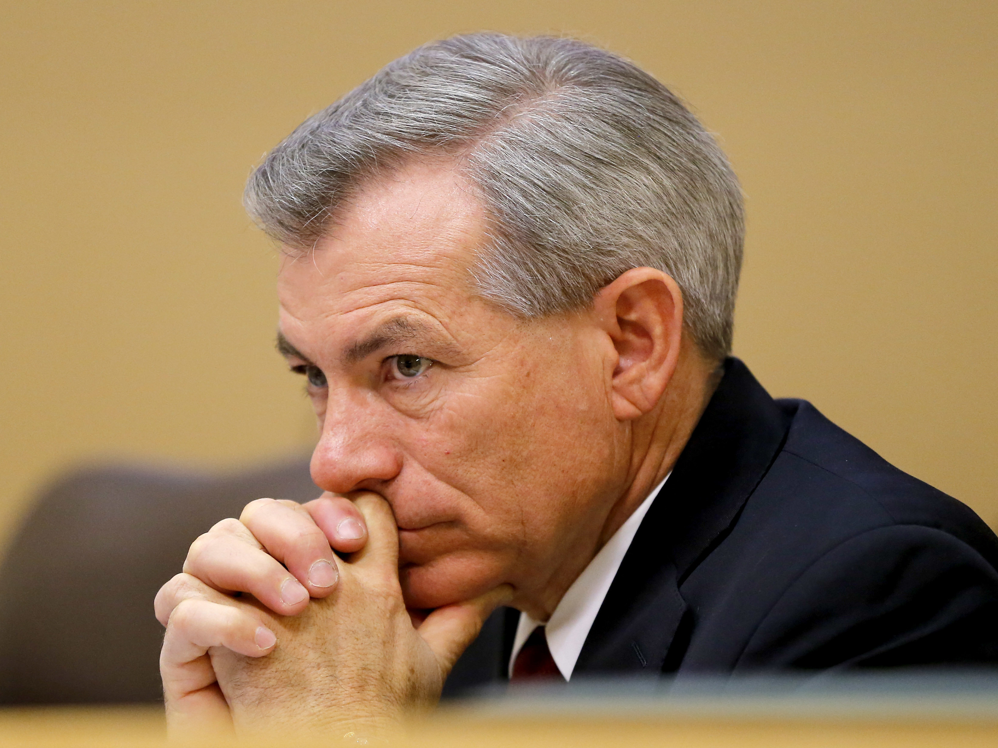 caption: Rep. David Schweikert, R-Ariz., seen here during a hearing in 2013, was ordered by the House Ethics Committee to pay a $50,000 fine for violating ethics rules.