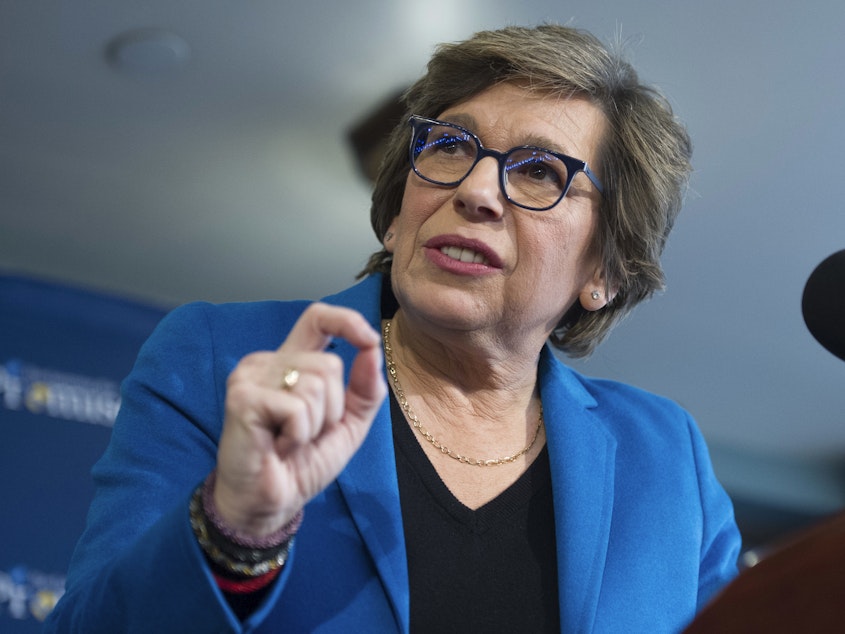 caption: Randi Weingarten, the president of the American Federation of Teachers, says the union would support "safety strikes" by teachers if safety measures are not met when schools are set to reopen in the fall.
