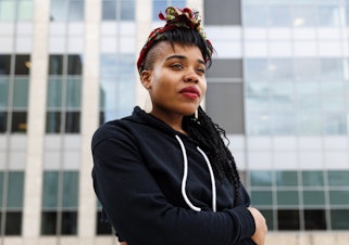 caption: Angelica Campbell is a plaintiff in a civil lawsuit against Raz Simone, a well-known Seattle hip-hop artist who is accused by several women of raping and trafficking them. 