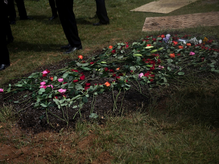 caption: Psychologist Christy Denckla says funerals and related rituals are "fundamental to how we mourn, to how we grieve, to how we reinforce social ties."