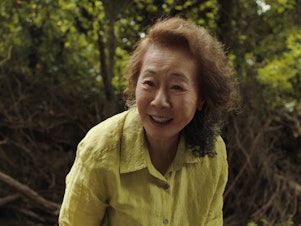 caption: Youn Yuh-jung plays a grandmother in the Oscar-nominated film <em>Minari.</em> She's the first Korean actor to be nominated for Best Supporting Actress.