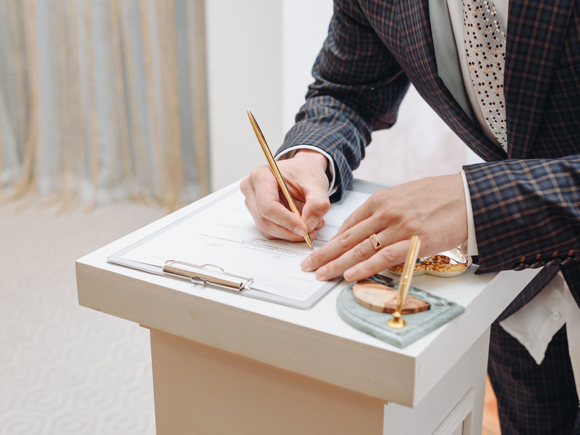 caption: Marrying a roommate for insurance? Some Americans are making big leaps to manage the cost of health care.