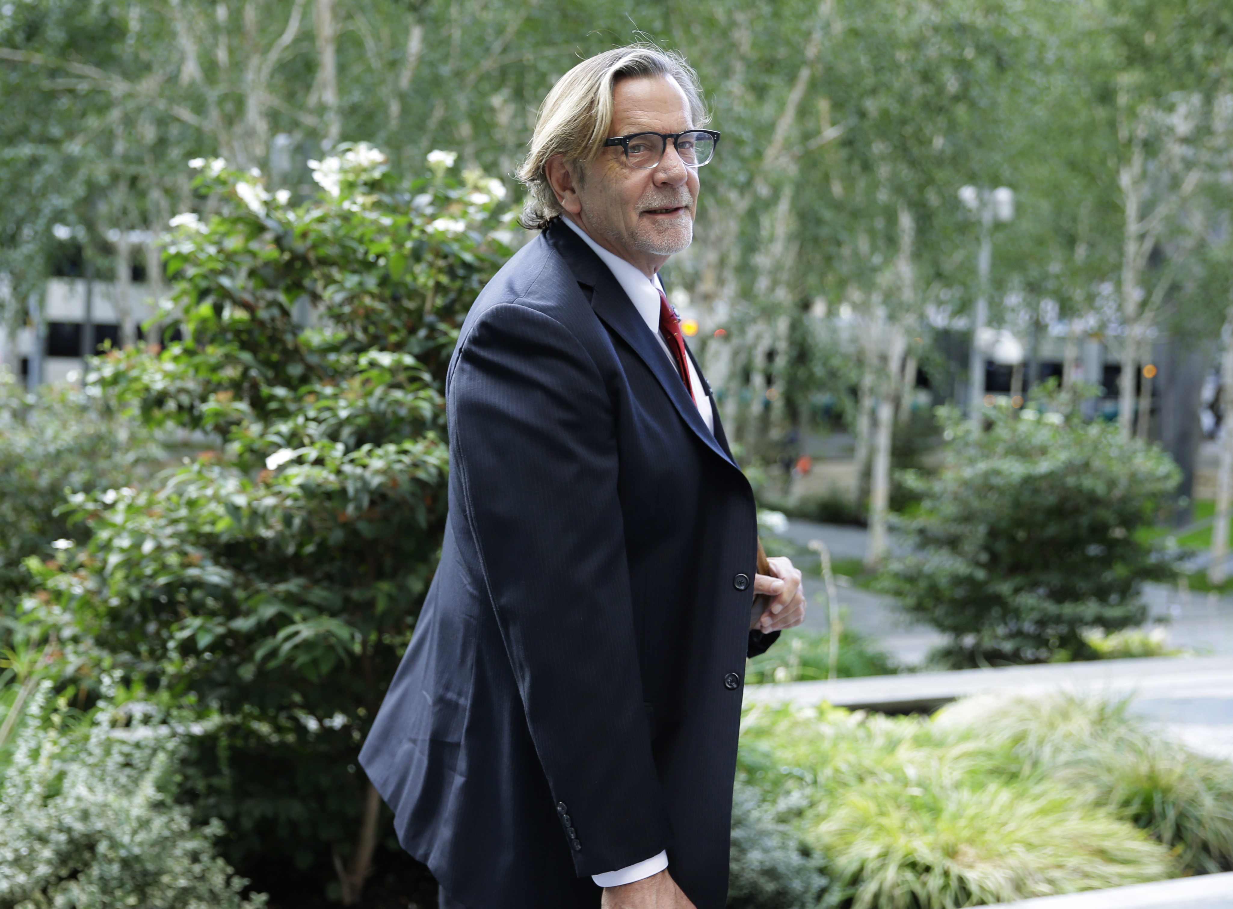 caption: John Henry Browne, attorney for Raymond Fryberg, father of the Washington state teenager who fatally shot four classmates and himself at Marysville-Pilchuck High School in October, 2014. 