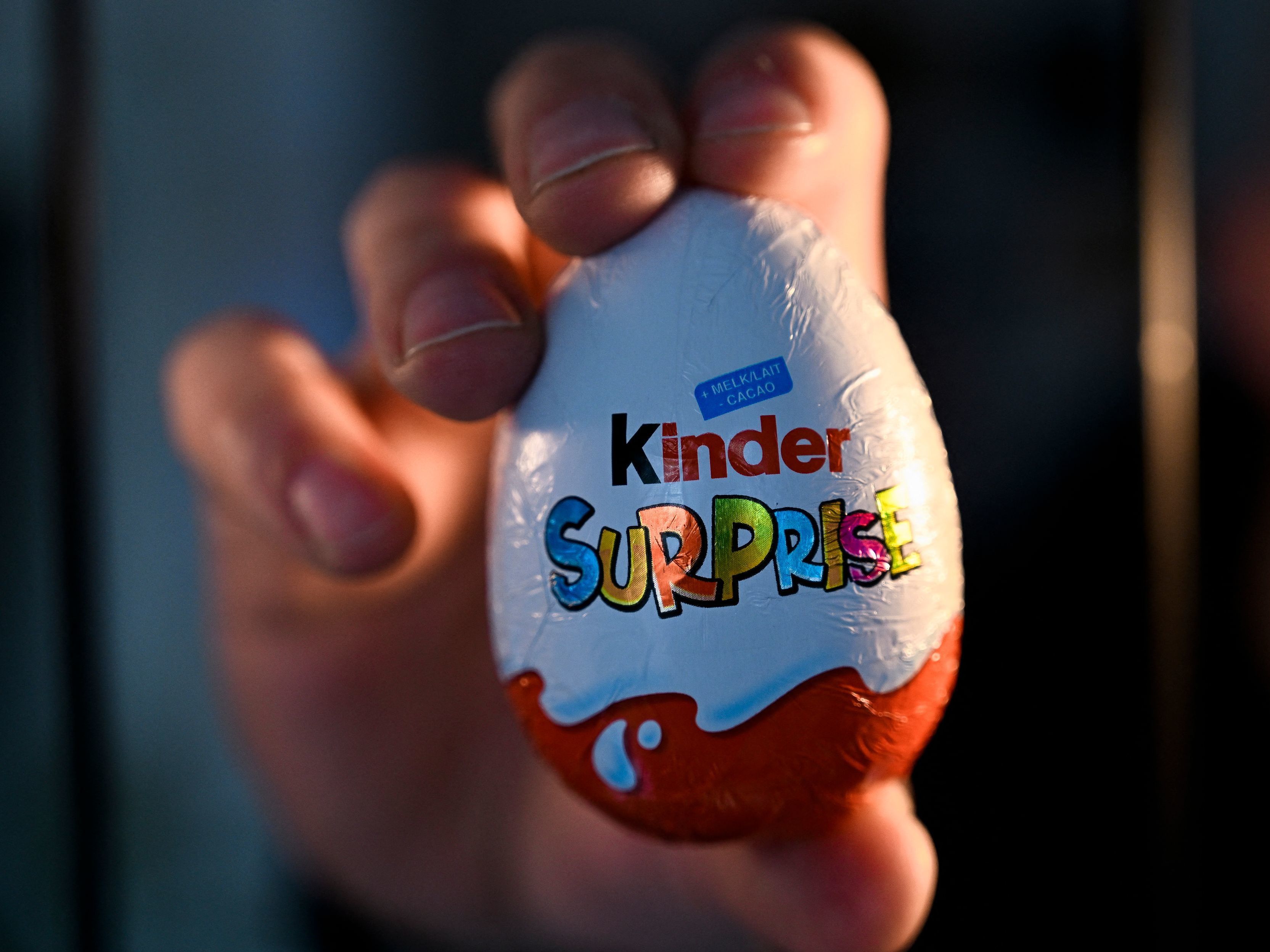 caption: Kinder Eggs are one of the products being recalled across Europe and in Canada after salmonella outbreaks were traced back to a company plant in Belgium.