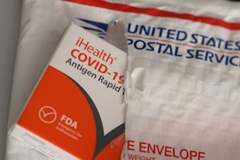 caption: The California company iHealth is one of 12 U.S. manufacturers getting an investment from the federal government to provide free tests by mail to people ahead of the winter COVID season.