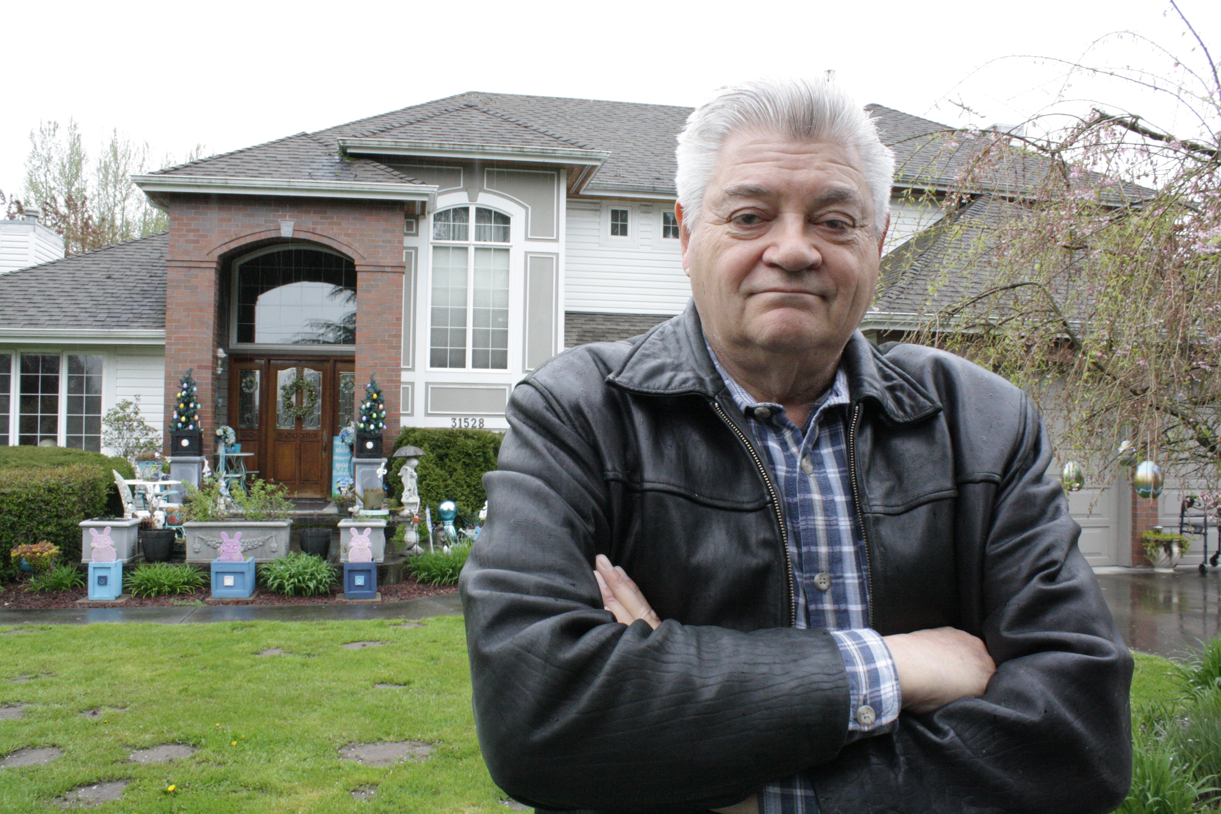 caption: Jeffrey Basket is fighting the foreclosure of his home in Auburn. He is among the people whose wages never fully recovered from the Great Recession. 