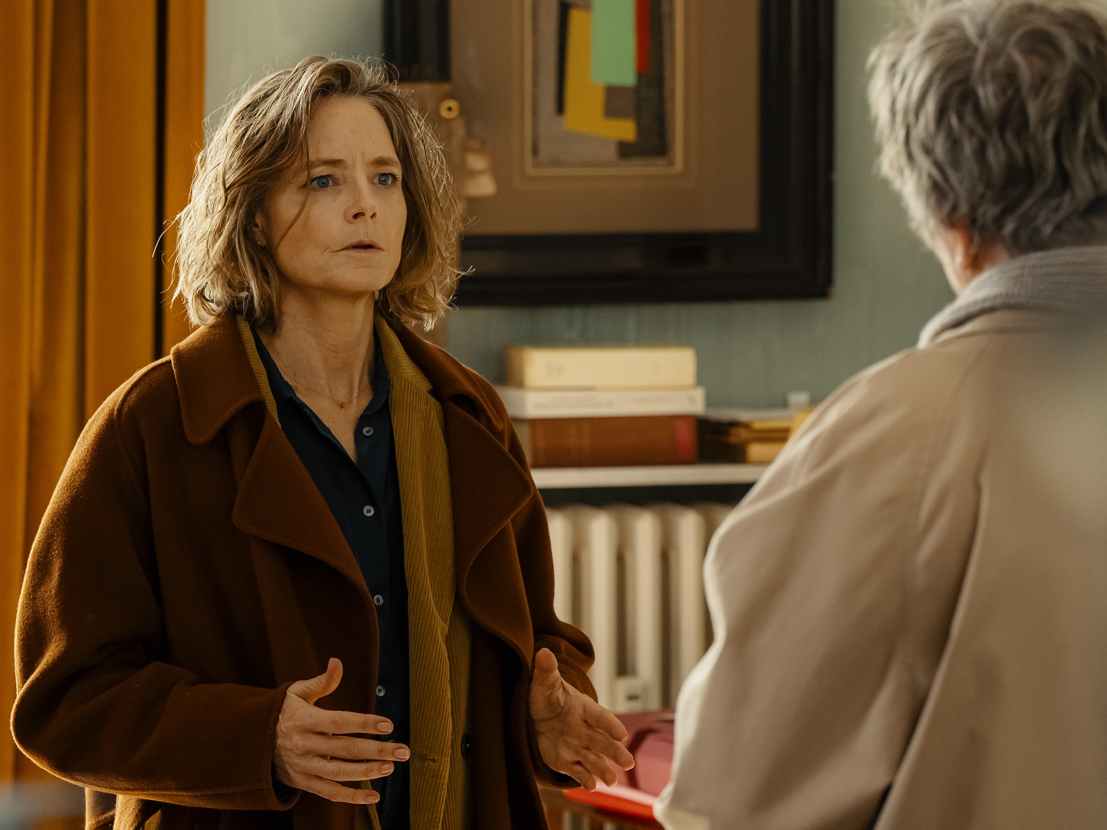 caption: Jodie Foster has her first solo lead role entirely in French in <em>A Private Life</em>.