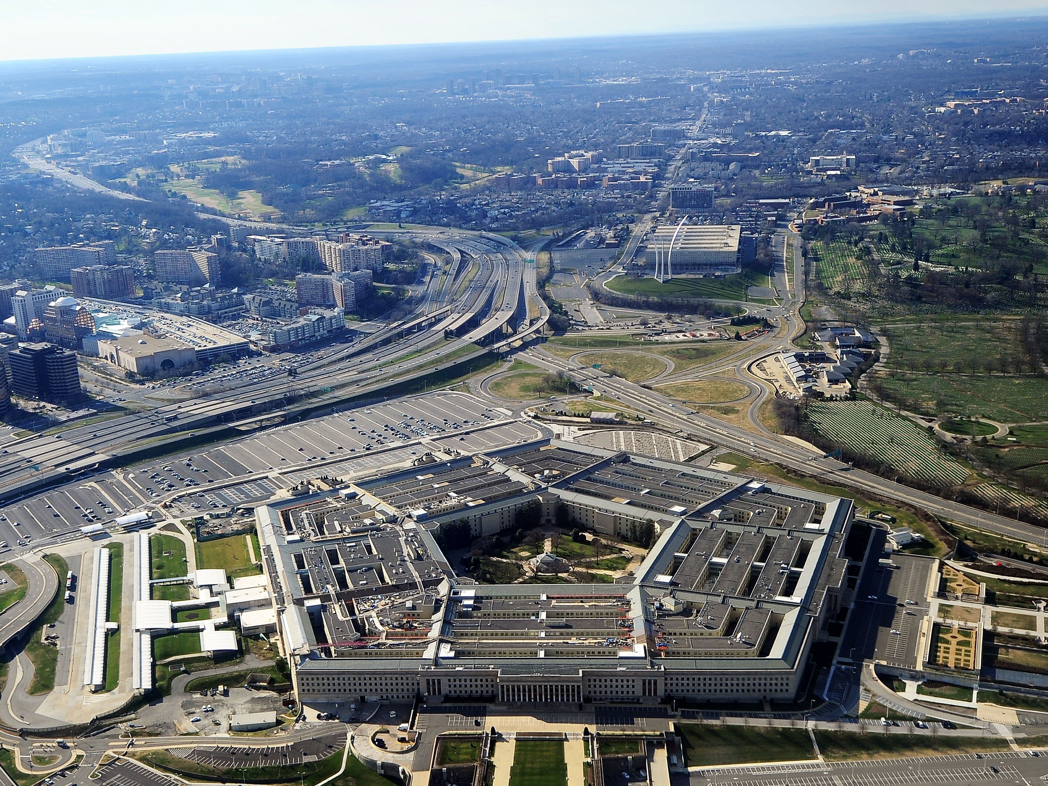 caption: A 2011 file photo of the Pentagon, the headquarters of the Department of Defense.